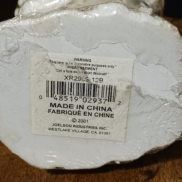 Vintage Joelson Industries, Resin Bobble Santa and Snowman - Picture 11 of 13